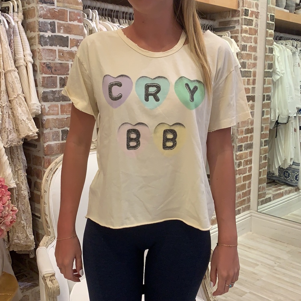 Wildfox “Cry BB” Tee
